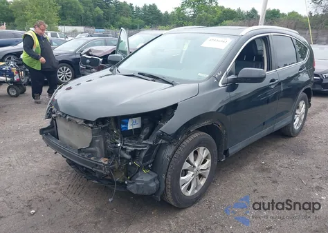 2013 Honda Cr-V Ex-L from USA, damaged, VIN 2HKRM4H73DH608995